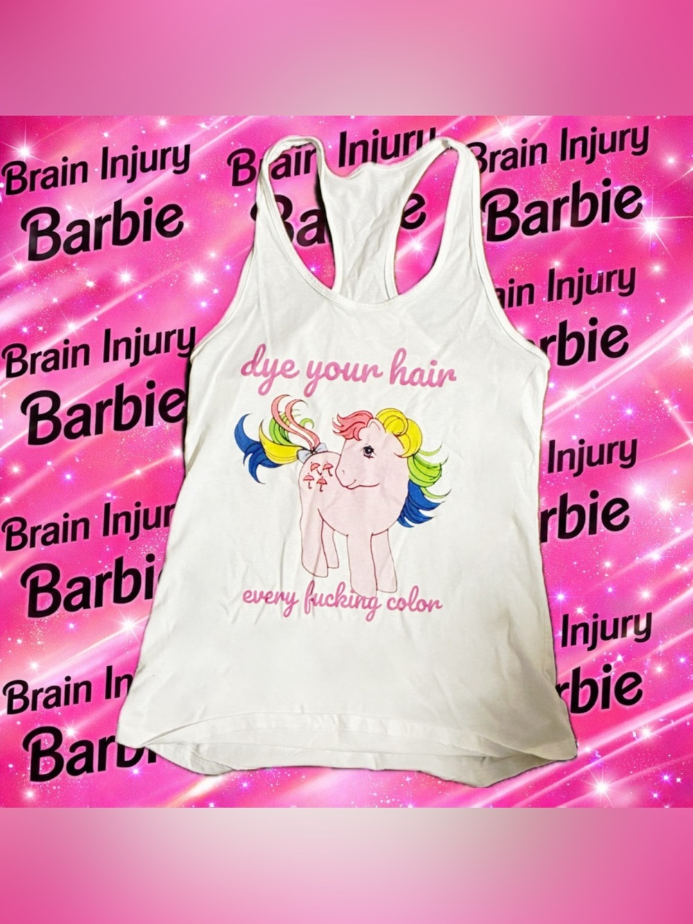 My little pony tank top
